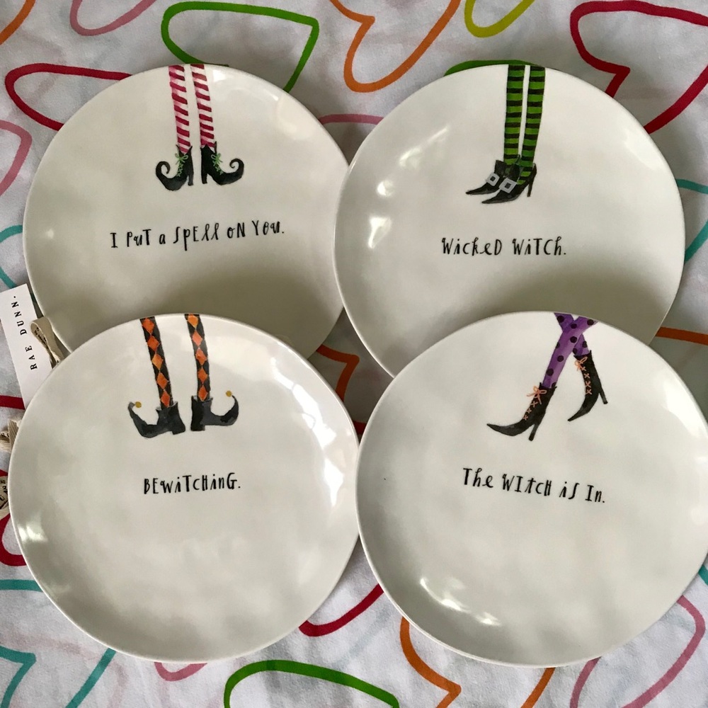 Rae Dunn Halloween Plates *